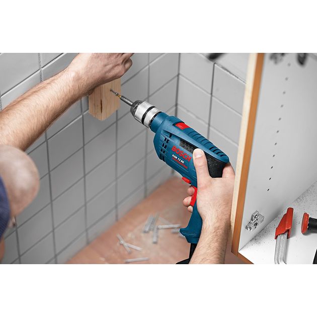 Ударная дрель GSB 13 RE BOSCH (0601217100), фото , изображение 4 | SNABZHENIE.com.ua Ударная дрель GSB 13 RE BOSCH (0601217100), фото , изображение 4 | SNABZHENIE.com.ua