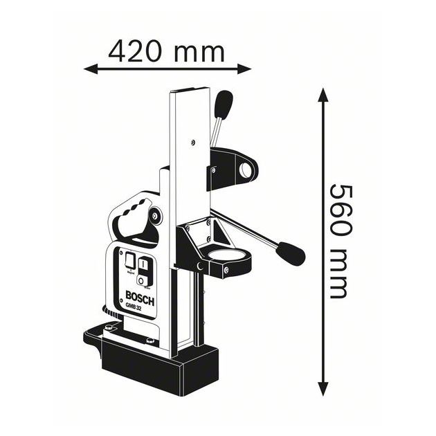 Магнітна стійка GMB 32 Professional BOSCH (0601193003), фото , зображення 2 | SNABZHENIE.com.ua Магнітна стійка GMB 32 Professional BOSCH (0601193003), фото , зображення 2 | SNABZHENIE.com.ua