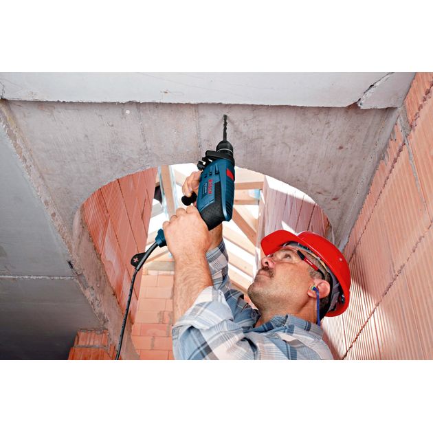 Ударна дрель GSB 1600 RE BOSCH (0601218121), фото , зображення 5 | SNABZHENIE.com.ua Ударна дрель GSB 1600 RE BOSCH (0601218121), фото , зображення 5 | SNABZHENIE.com.ua