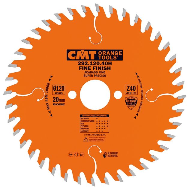 Дисковая пила CMT 130x20 мм, Z 36 для ручной циркулярки, фото  | SNABZHENIE.com.ua