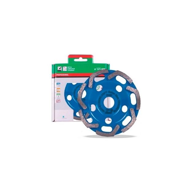 Алмазная торцевая чашка ФАТ-С 125/22,23 x 7-W Rotex для УШМ, фото  | SNABZHENIE.com.ua