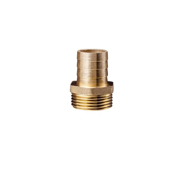 Штуцер LexLine 3/4", D=25 мм, латунный УК0009-6, фото  | SNABZHENIE.com.ua