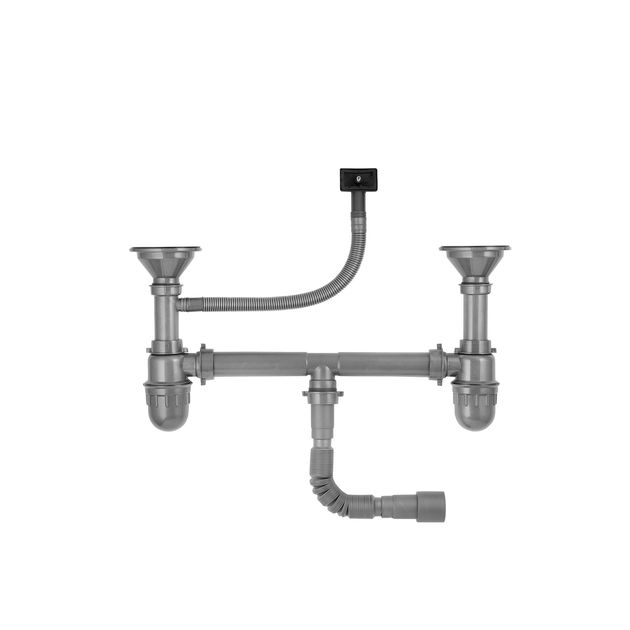 Сифон для кухонной мойки Kroner KRP 012 3 1/2- 50/40 мм, фото  | SNABZHENIE.com.ua