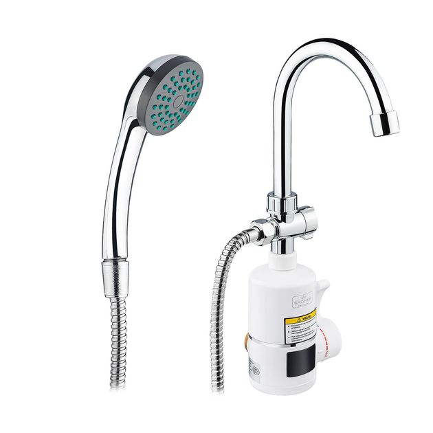 Проточный водонагреватель Kroner KRM Volt CW190WMDS с дисплеем, фото  | SNABZHENIE.com.ua