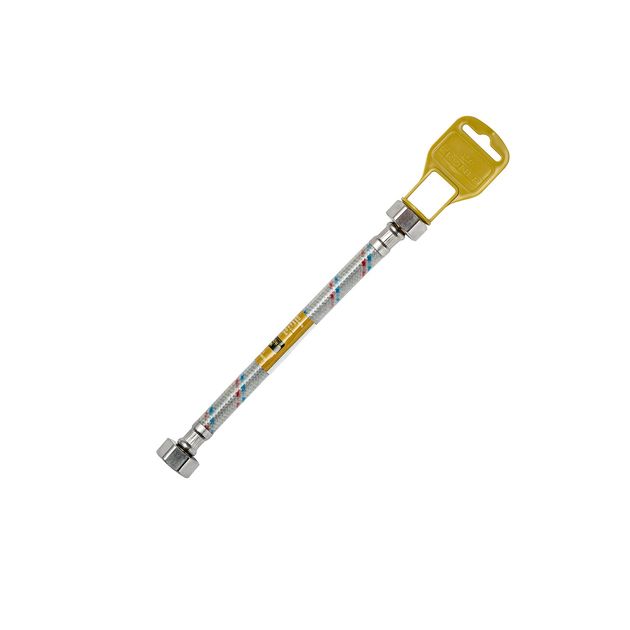 Гибкая подводка Kroner KRM 1/2" ВВ 20 см в ПВХ-оплетке, фото  | SNABZHENIE.com.ua