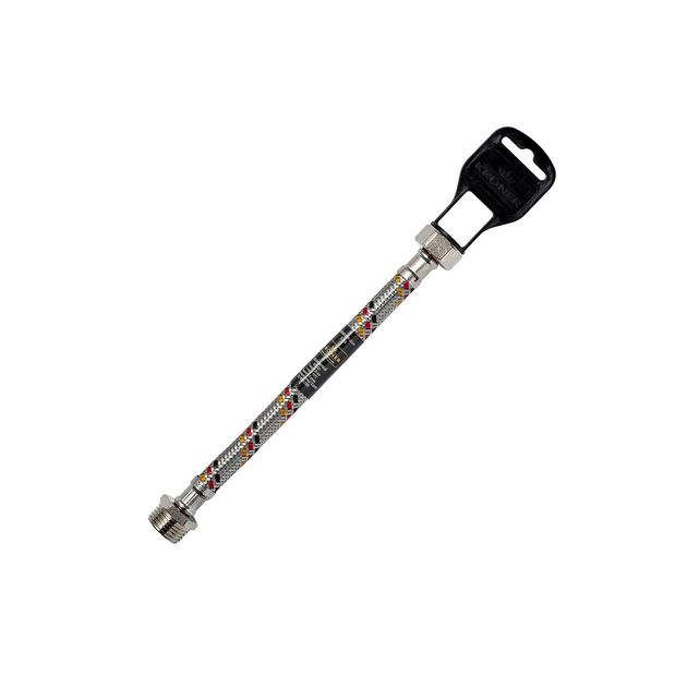 Гибкая подводка для воды Kroner KRP 1/2 ВН 120 см, нержавейка, фото  | SNABZHENIE.com.ua