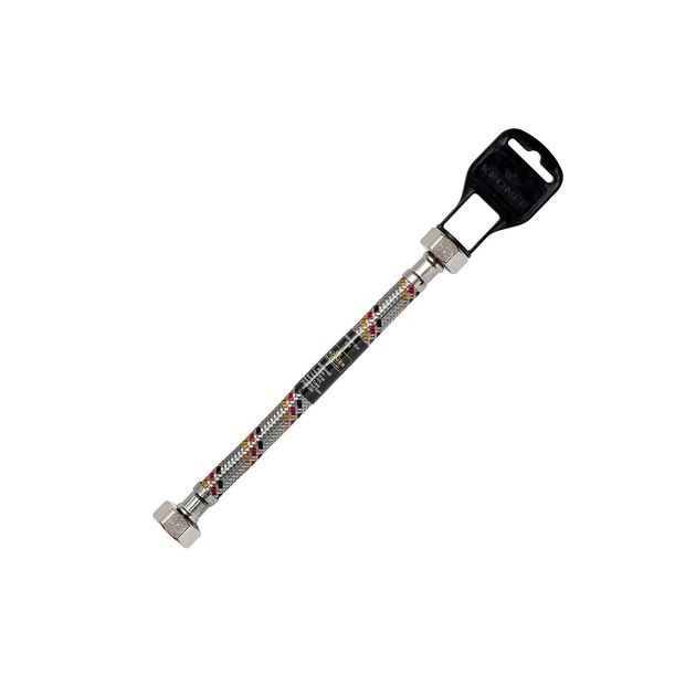 Гибкая подводка для воды Kroner KRP 1/2 ВВ, 150 см, нерж. сталь, фото  | SNABZHENIE.com.ua