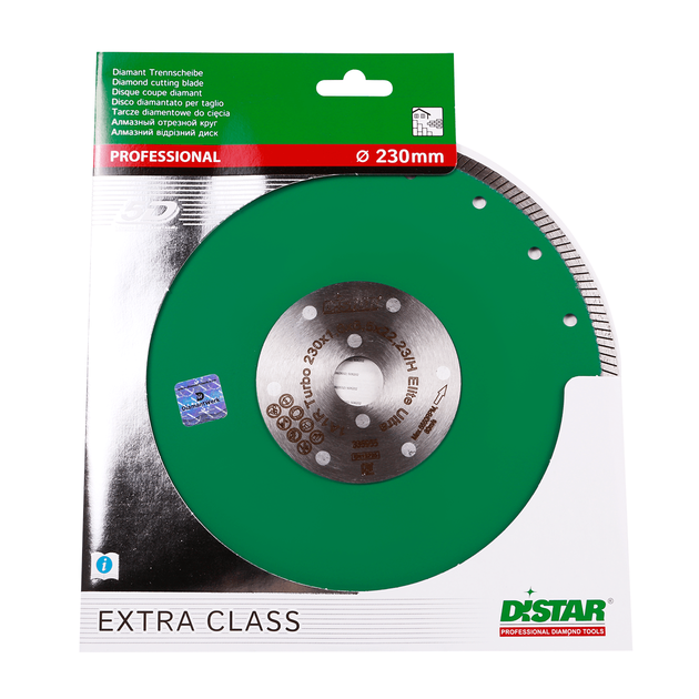 Круг алмазний відрізний DISTAR Turbo Elite Ultra 232 x 1,9 x 12 x 22,23 (10168024018), фото , зображення 5 | SNABZHENIE.com.ua