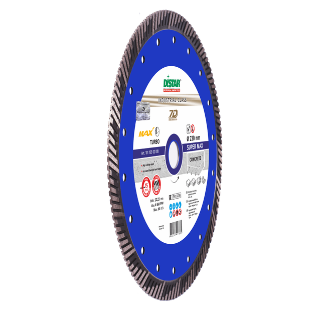 Круг алмазный DISTAR Turbo Super Max 232 x 2,6 x 15 x 22,23, фото , изображение 9 | SNABZHENIE.com.ua Круг алмазный DISTAR Turbo Super Max 232 x 2,6 x 15 x 22,23, фото , изображение 9 | SNABZHENIE.com.ua