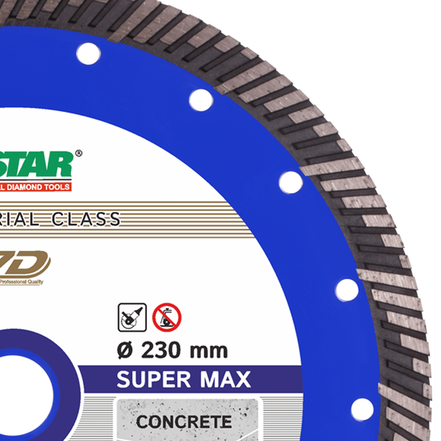 Круг алмазный DISTAR Turbo Super Max 232 x 2,6 x 15 x 22,23, фото , изображение 10 | SNABZHENIE.com.ua Круг алмазный DISTAR Turbo Super Max 232 x 2,6 x 15 x 22,23, фото , изображение 10 | SNABZHENIE.com.ua