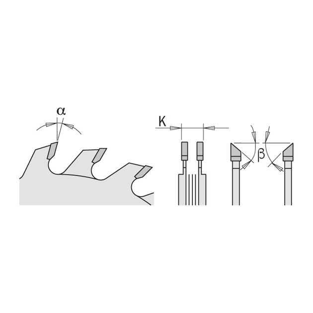 Подрезная пила CMT 100x20 мм, Z 10+10 для ламината без сколов, фото , изображение 2 | SNABZHENIE.com.ua