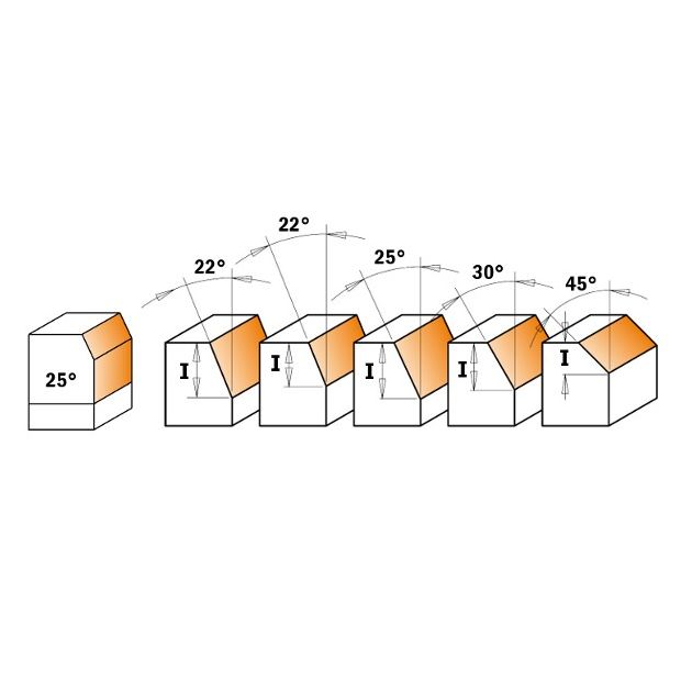 Фреза для зняття фаски з підшипником 19 - 24,5 x 16 (10+6) x 56,5 мм, хвостовик 6 мм CMT (707.210.11), фото , зображення 2 | SNABZHENIE.com.ua Фреза для зняття фаски з підшипником 19 - 24,5 x 16 (10+6) x 56,5 мм, хвостовик 6 мм CMT (707.210.11), фото , зображення 2 | SNABZHENIE.com.ua
