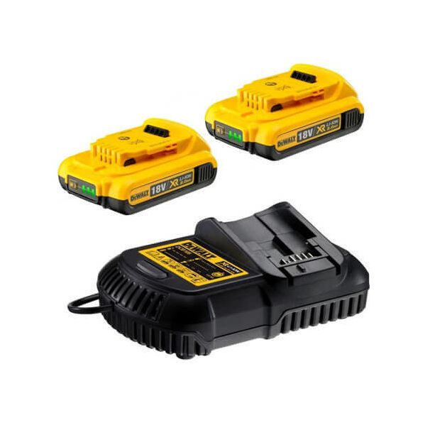 Зарядное устройство и 2 акб DeWALT DCB115D2 DCB183 2 Ач, фото  | SNABZHENIE.com.ua