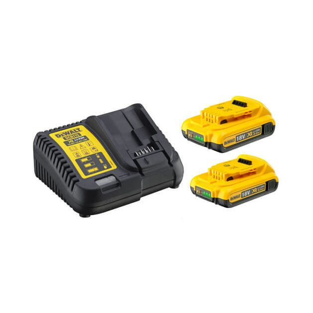 Зарядний пристрій та 2 акумулятори DCB115D2 DCB183 2 Ач DeWALT, фото , зображення 2 | SNABZHENIE.com.ua Зарядний пристрій та 2 акумулятори DCB115D2 DCB183 2 Ач DeWALT, фото , зображення 2 | SNABZHENIE.com.ua