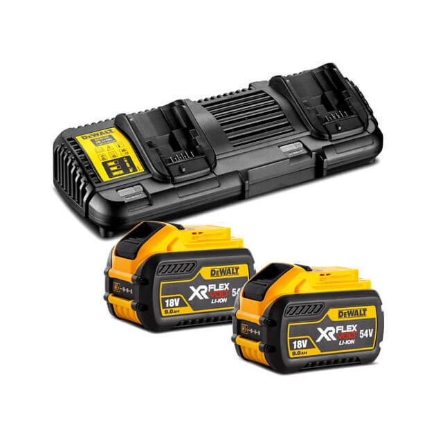 Зарядное устройство и 2 аккумулятора DeWALT DCB132X2 9 Ач, фото  | SNABZHENIE.com.ua