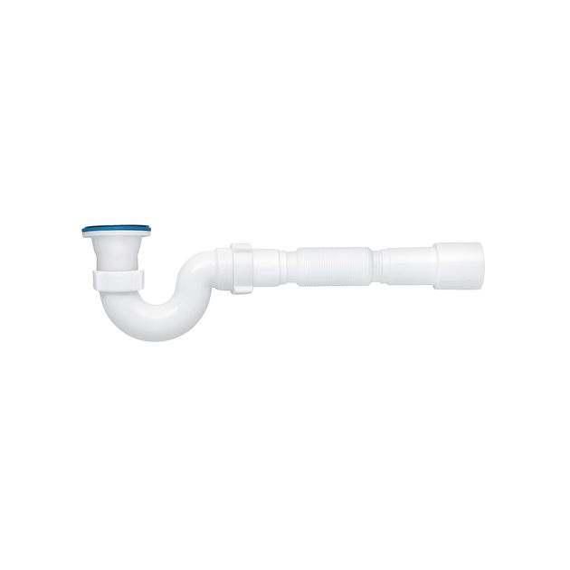 Сифон душевой ANIplast 1 1/2" 40 мм с гибкой трубой 40х40/50 Е116EU, фото  | SNABZHENIE.com.ua