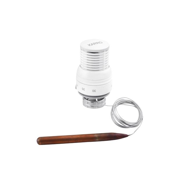 Термоголовка Karro M30x1.5 с выносным капилляром KR-2031, фото  | SNABZHENIE.com.ua