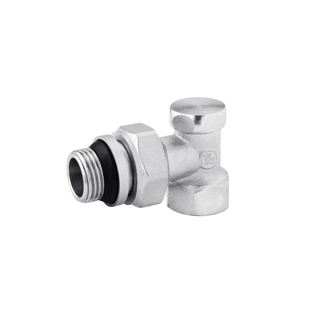 Кран радиаторный угловой Karro Super 1/2 KR-329, фото  | SNABZHENIE.com.ua