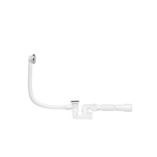 Сифон для ванной ANIplast 1 1/2" 50 мм с Click-Slack, ревизия EC255, фото  | SNABZHENIE.com.ua