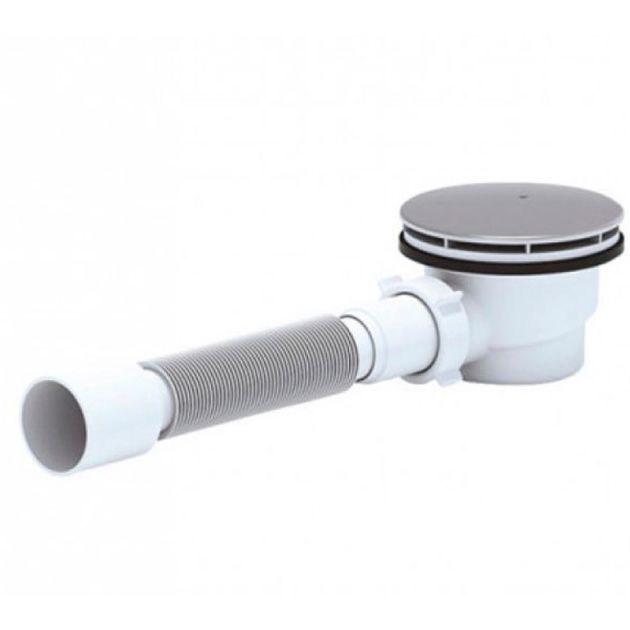 Сифон для душевого поддона ANIplast 1 1/2" 90 мм E326CEU, фото  | SNABZHENIE.com.ua