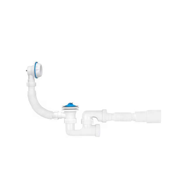Сифон для ванной ANIplast 11/2" 50 мм с ревизией C6255, фото  | SNABZHENIE.com.ua