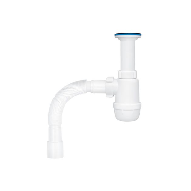 Сифон ANIplast 1 1/2''х40 мм для кухонной мойки с выпуском, фото  | SNABZHENIE.com.ua
