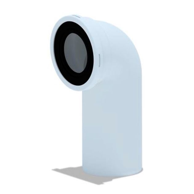 Фановая труба ANIplast 110х90° W9220EU для унитаза, фото  | SNABZHENIE.com.ua