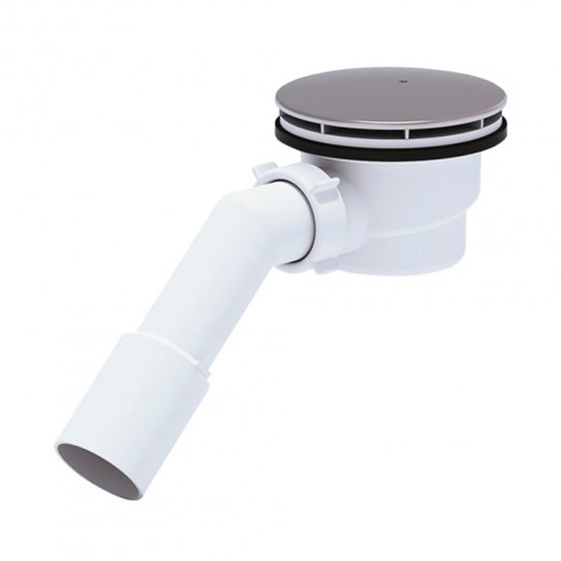 Сифон ANIplast 1 1/2" 90 мм с переходной трубой 40/50° E321CEU, фото  | SNABZHENIE.com.ua