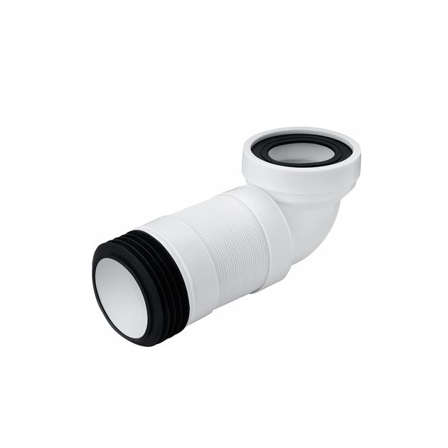 Гофра для унитаза ANIplast D-110 мм 265-450 мм, фото  | SNABZHENIE.com.ua