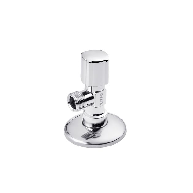 Кран приборный для подключения Karro 1/2" х 3/8" KR-3019, фото  | SNABZHENIE.com.ua