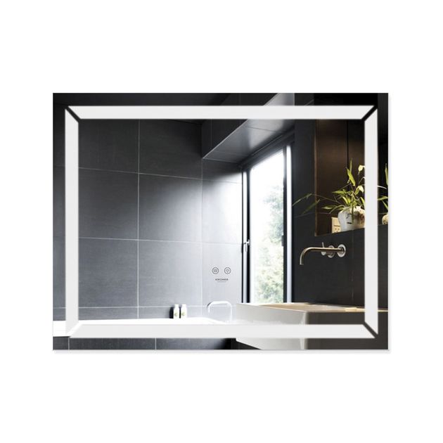 Зеркало Kroner KRP Spiegel HR1-9070 LED, антизапотевание, фото  | SNABZHENIE.com.ua