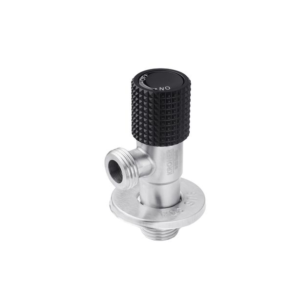 Кран приборный Kroner KRP Edelstahl 1/2" НН, классический, фото  | SNABZHENIE.com.ua