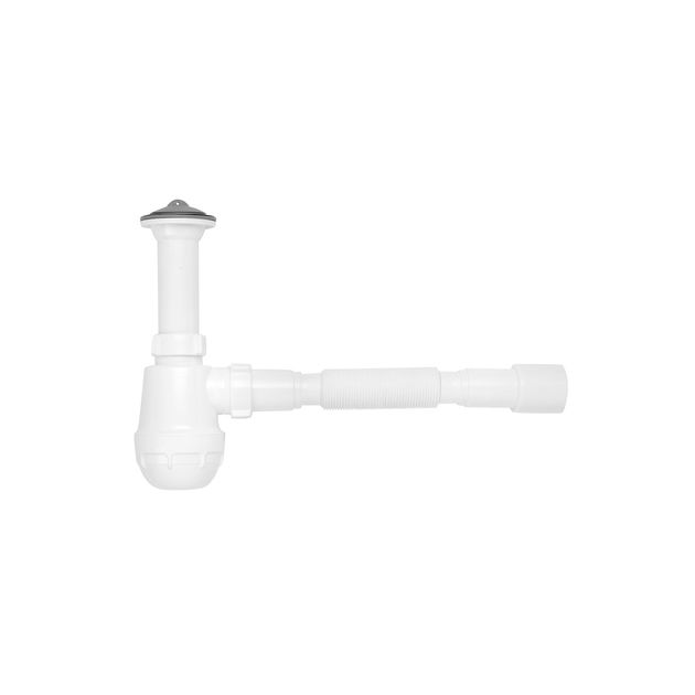 Сифон кухонный Kroner KRP - TW01 1 1/2 х40х50, фото  | SNABZHENIE.com.ua