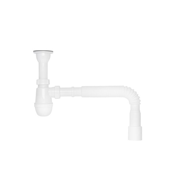 Сифон для раковины Kroner KRP - TB06 1 1/4 х32/50, фото  | SNABZHENIE.com.ua
