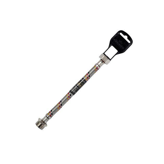 Гибкая подводка для воды Kroner KRP 1/2 ВН 150 см, нержавеющая сталь, фото  | SNABZHENIE.com.ua