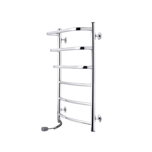 Полотенцесушитель електричний Kroner Каскад дуга ДKДEL 800х500/6 EL, фото , зображення 2 | SNABZHENIE.com.ua