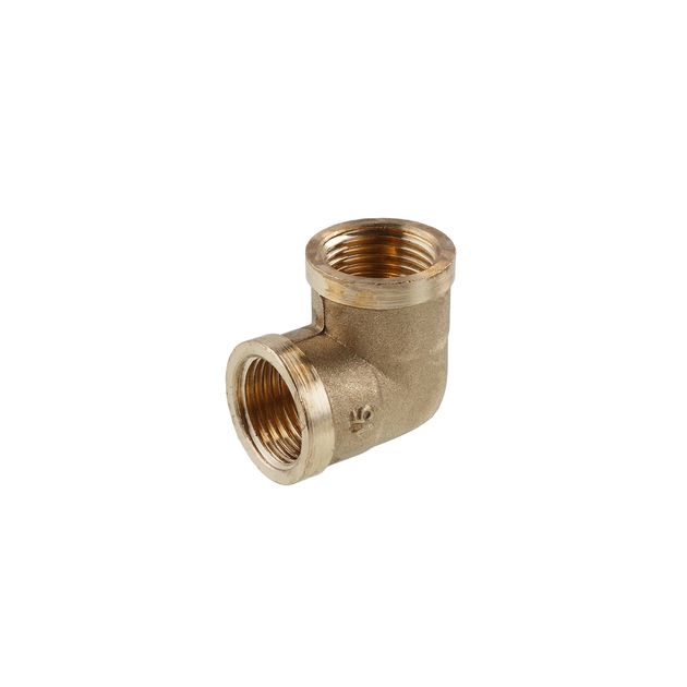 Уголок усиленный LexLine 1/2" ВВ латунный УК0101-В, фото  | SNABZHENIE.com.ua