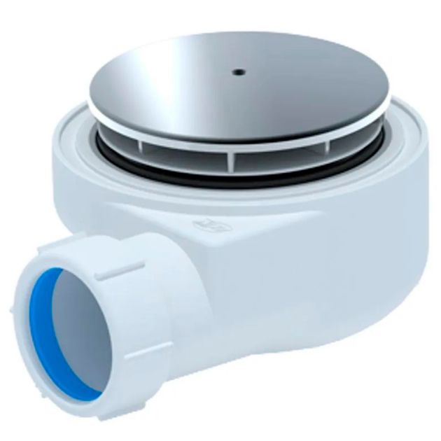Сифон для душевого поддона ANIplast 1 1/2" с системой Click-Slack 50 мм, фото  | SNABZHENIE.com.ua