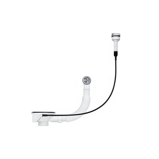 Сифон ANIplast 3 1/2''х40 мм с резьбой и полуавтоматом NM320SLEU, фото  | SNABZHENIE.com.ua