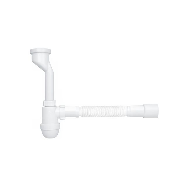Сифон для писсуара ANIplast с гибкой трубой 32x40/50 U1016EU, фото  | SNABZHENIE.com.ua