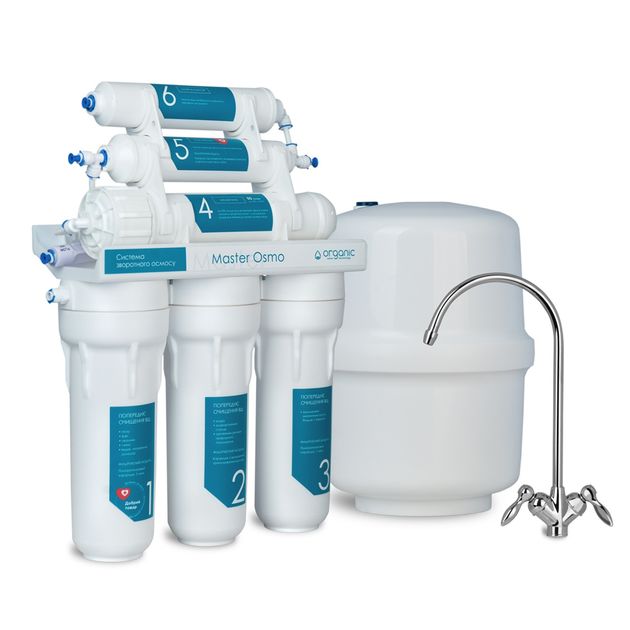 Система обратного осмоса Organic Master Osmo 6, фото  | SNABZHENIE.com.ua