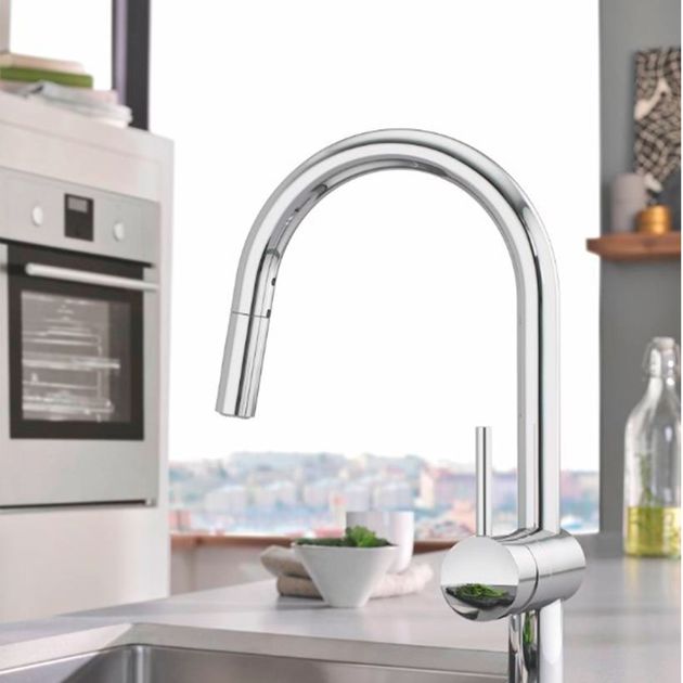 Змішувач для кухні Grohe Minta 32321002, фото , зображення 4 | SNABZHENIE.com.ua Змішувач для кухні Grohe Minta 32321002, фото , зображення 4 | SNABZHENIE.com.ua
