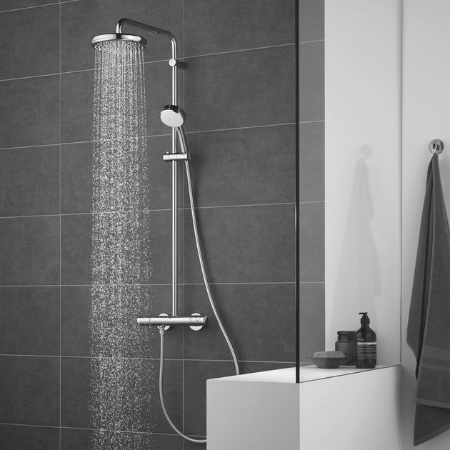Лейка для душа Grohe New Tempesta Cosmopolitan 100 27571002, фото , изображение 3 | SNABZHENIE.com.ua Лейка для душа Grohe New Tempesta Cosmopolitan 100 27571002, фото , изображение 3 | SNABZHENIE.com.ua