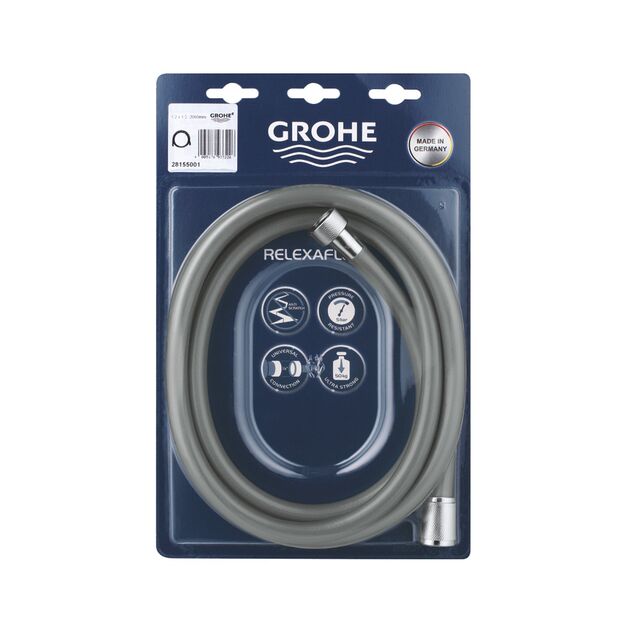 Шланг для душа Grohe Relexaflex 2000 мм 28155001, фото , изображение 3 | SNABZHENIE.com.ua