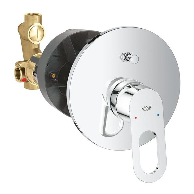 Смеситель скрытого монтажа для ванны Grohe BauLoop, фото  | SNABZHENIE.com.ua