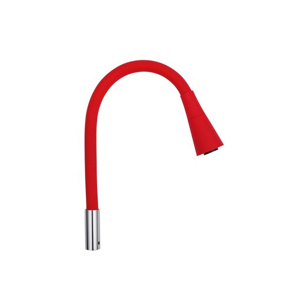 Гибкий излив для смесителя Kroner KRP - C803RED, фото  | SNABZHENIE.com.ua