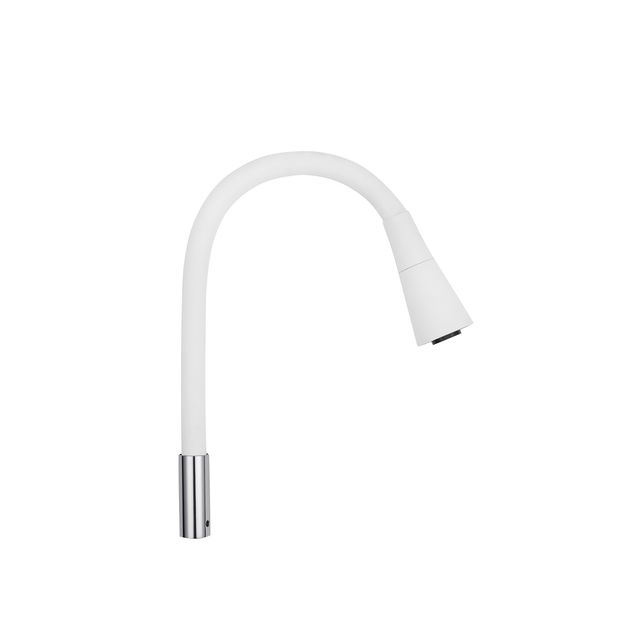 Гибкий излив для смесителя Kroner KRP - C803WHI, фото  | SNABZHENIE.com.ua