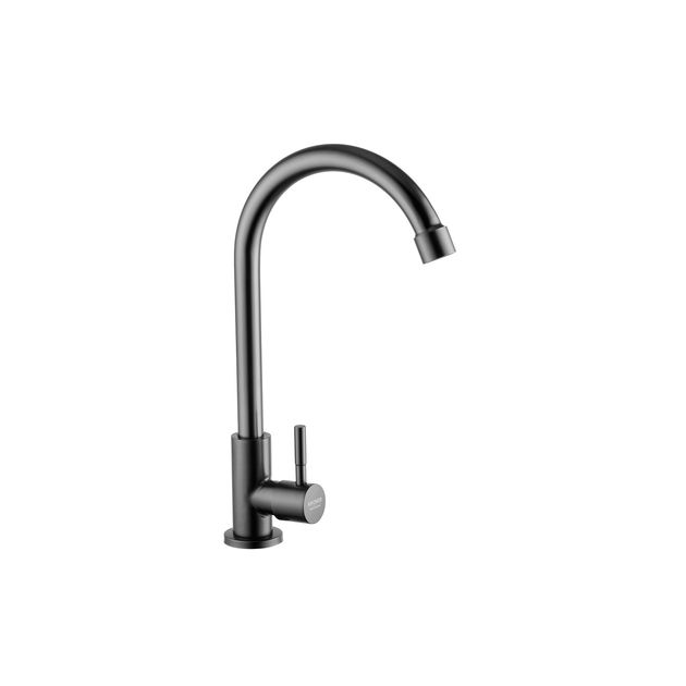 Кран на одну воду Kroner KRP Edelstahl Klassisch SCH098PVD, фото  | SNABZHENIE.com.ua