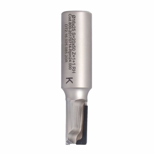 Фреза Z=2+1 D=16 I=25 S=20 L=85 RH H=3,0 pos./негатив steel корпус засвердлювач Ita Tools, фото , зображення 3 | SNABZHENIE.com.ua