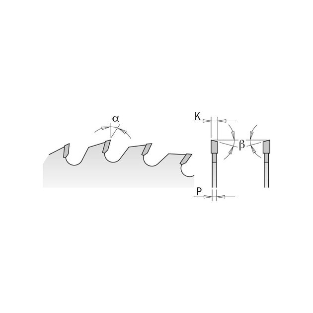 Дисковая пила CMT 254 x 30 мм, Z 60, универсальная для пиления, фото , изображение 4 | SNABZHENIE.com.ua